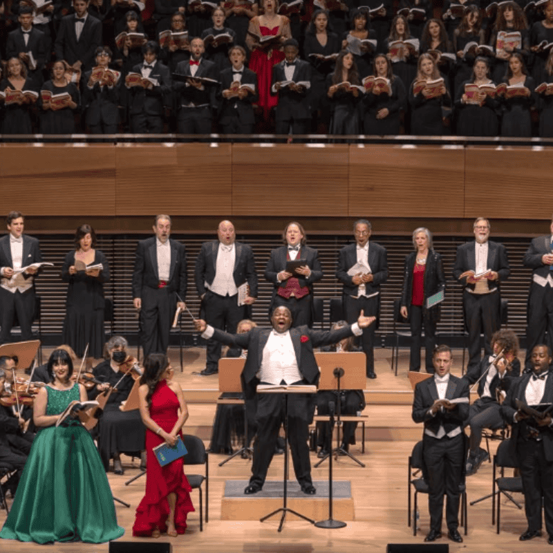 Members of the National Chorale Orchestra